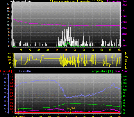 24 Hour Graph for Day 11