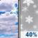 Friday: Mostly Cloudy then Chance Rain And Snow