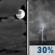 Sunday Night: Mostly Cloudy then Patchy Fog