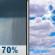 Tuesday: Rain Showers Likely then Partly Sunny