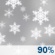 Monday: Light Snow